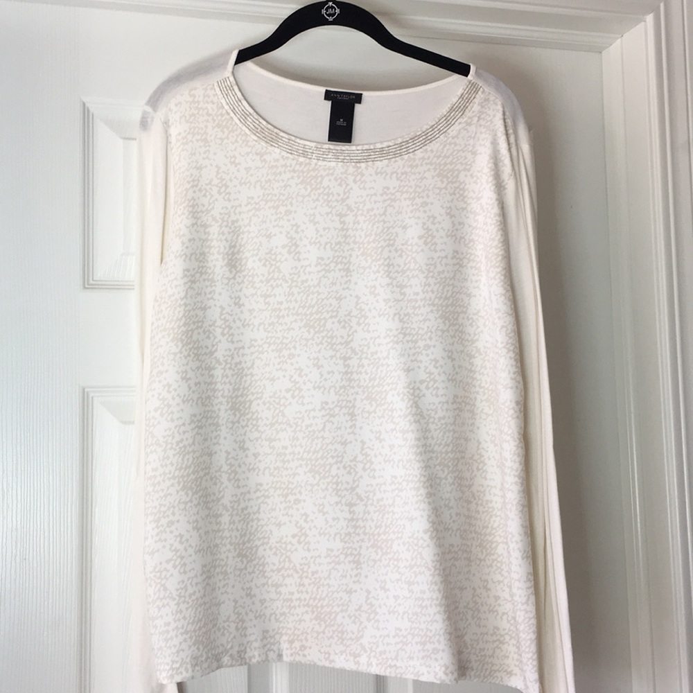 Cream long sleeve
